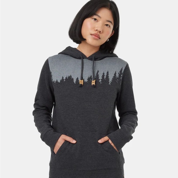 NWT New Tentree Women’s Juniper Hoodie Extra Small XS Long Sleeve Pullover Top - Picture 2 of 5